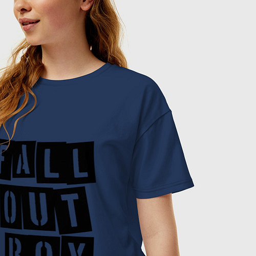 Женские хлопковые футболки Fall Out Boy