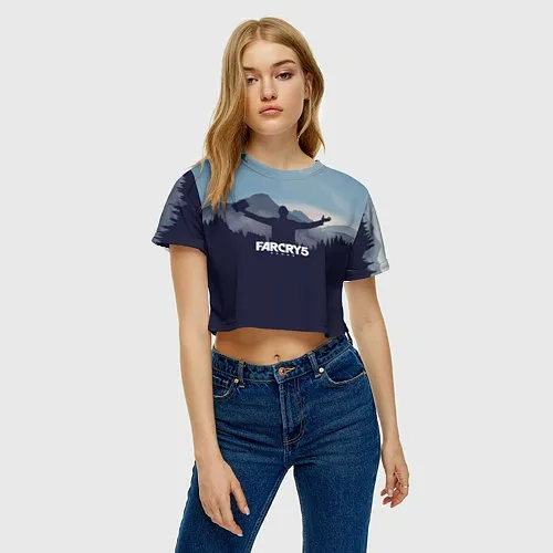 Женские укороченные футболки Far Cry