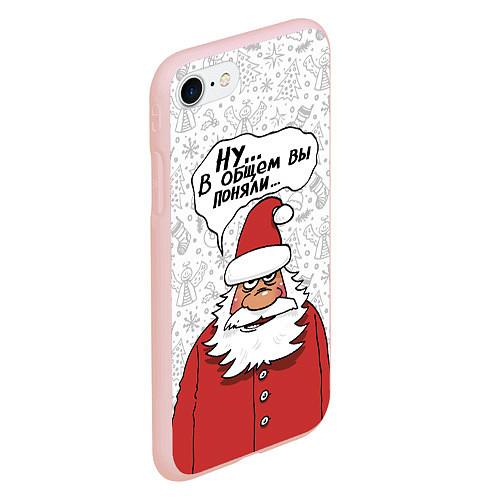 Чехлы для iPhone 8 c Дедом Морозом