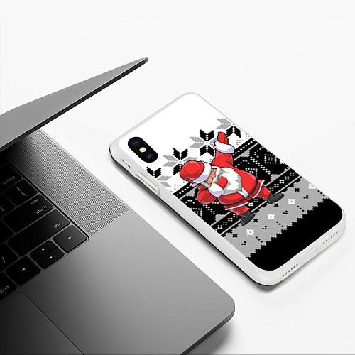 Чехлы для iPhone XS Max c Дедом Морозом