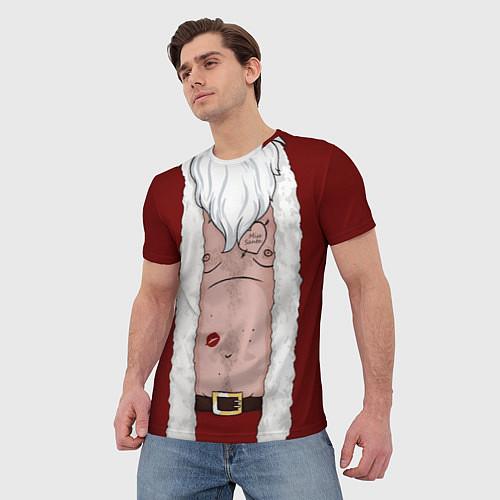Мужские футболки c Дедом Морозом