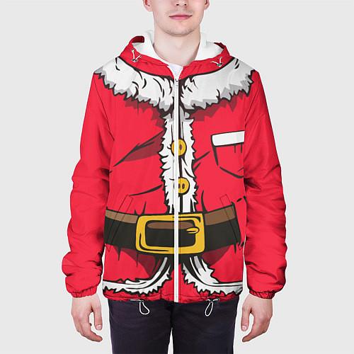 Куртки с капюшоном c Дедом Морозом