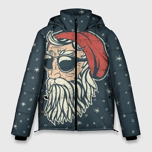 Куртки с капюшоном c Дедом Морозом