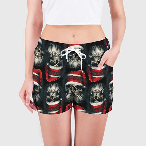 Женские шорты c Дедом Морозом