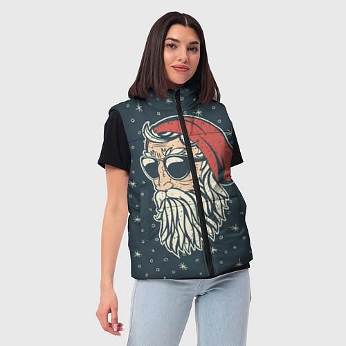 Женские жилетки c Дедом Морозом