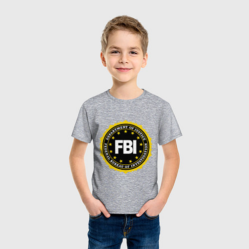 Детские хлопковые футболки FBI