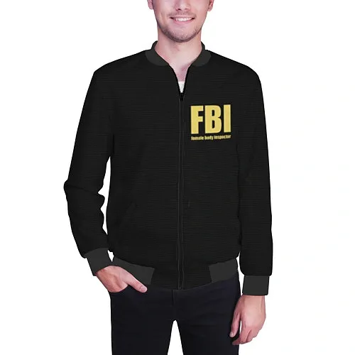 Мужские куртки-бомберы FBI
