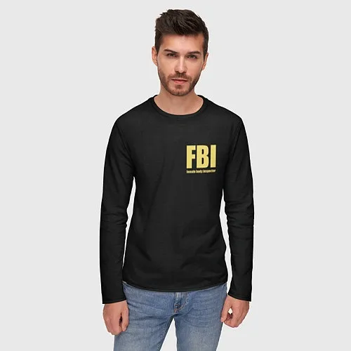 Мужские футболки с рукавом FBI