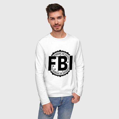 Мужские футболки с рукавом FBI