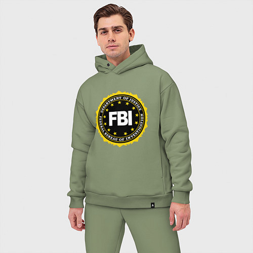 Мужские костюмы оверсайз FBI