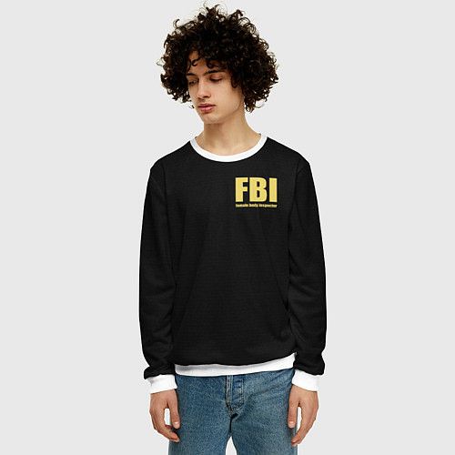 Мужские 3D-свитшоты FBI