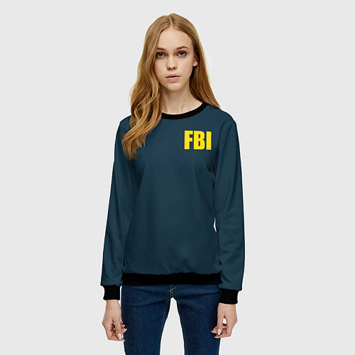 Женские Свитшоты полноцветные FBI