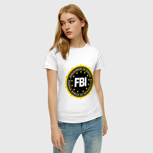 Женские Футболки хлопковые FBI