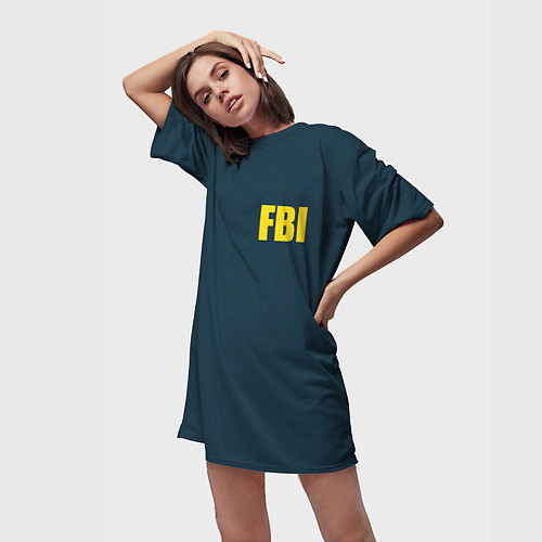 Женские длинные футболки FBI