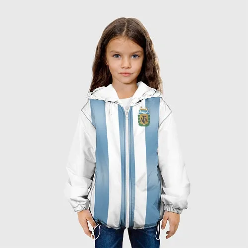 Детские куртки с капюшоном Сборная Аргентины