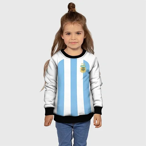 Детские 3D-свитшоты Сборная Аргентины
