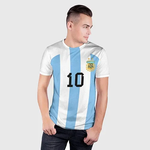 Мужские 3D-футболки Сборная Аргентины