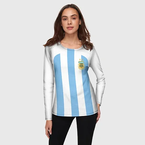 Женские футболки с рукавом Сборная Аргентины
