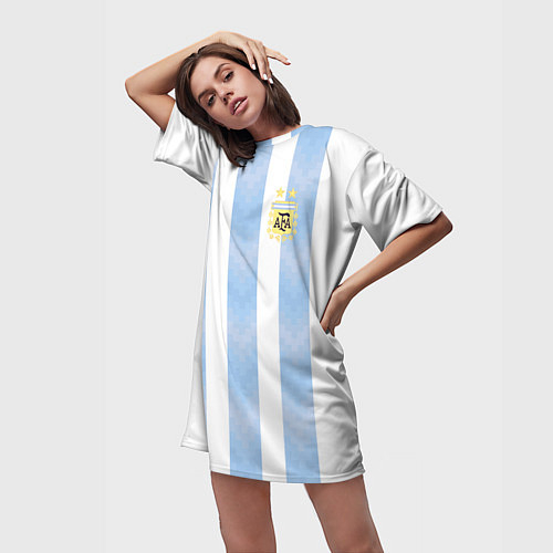 Женские длинные футболки Сборная Аргентины