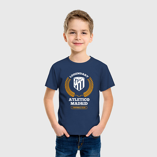 Детские хлопковые футболки Атлетико Мадрид
