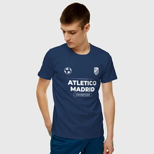 Хлопковые футболки Атлетико Мадрид