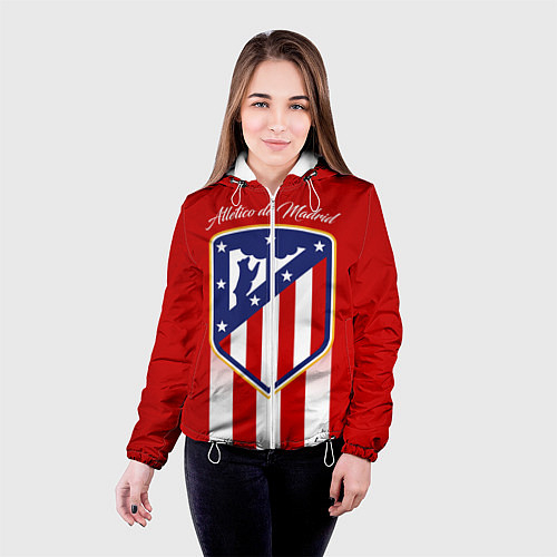 Женские куртки с капюшоном Атлетико Мадрид