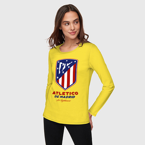 Женские футболки с рукавом Атлетико Мадрид