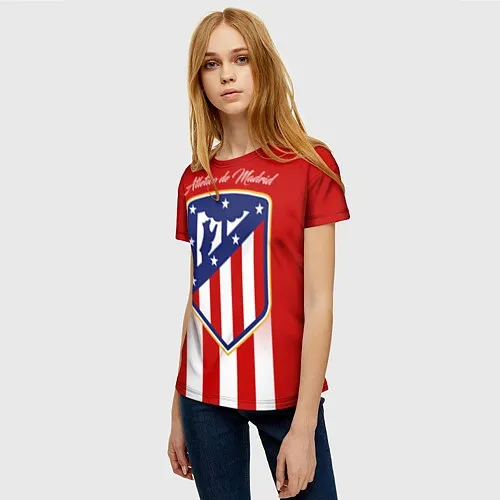Женские футболки Атлетико Мадрид