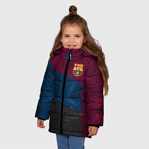Детские куртки с капюшоном Барселона