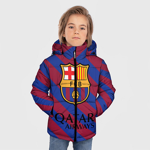 Детские куртки с капюшоном Барселона