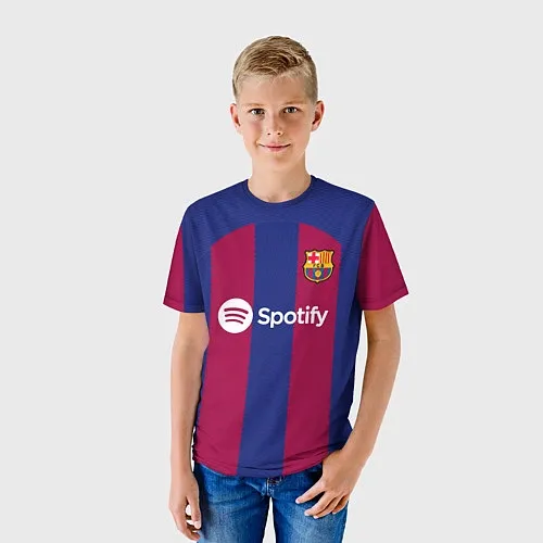 3D-футболки Барселона