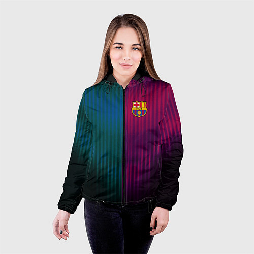 Женские куртки с капюшоном Барселона