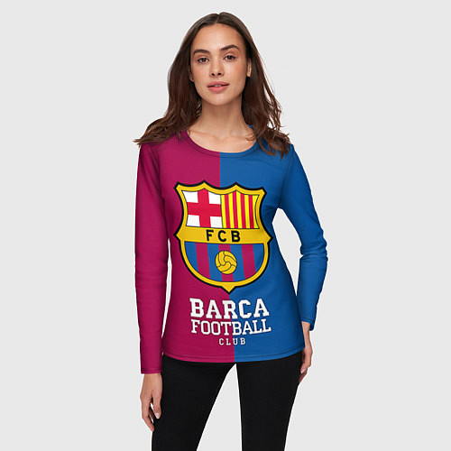 Женские футболки с рукавом Барселона