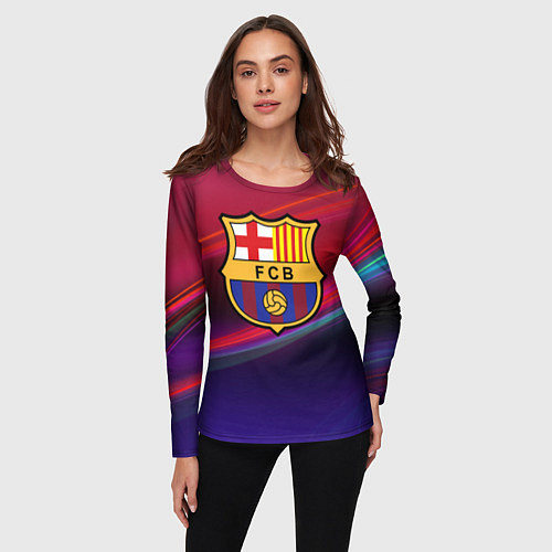 Женские футболки с рукавом Барселона