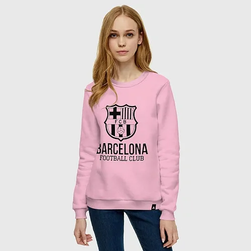 Женские хлопковые свитшоты Барселона