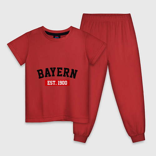 Детские пижамы Бавария Мюнхен