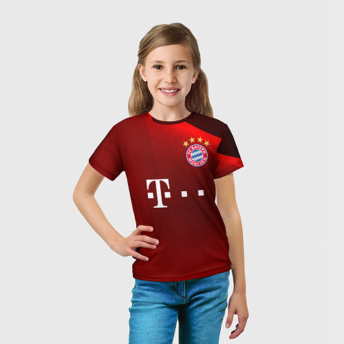 Детские 3D-футболки Бавария Мюнхен