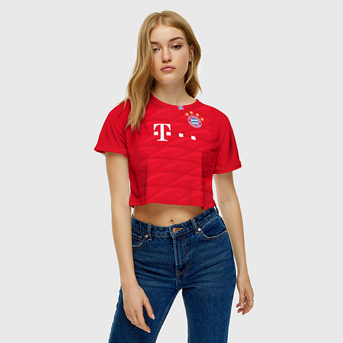 Женские укороченные футболки Бавария Мюнхен