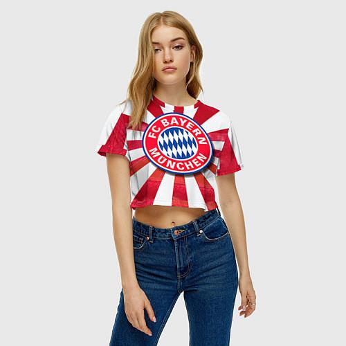 Женские укороченные футболки Бавария Мюнхен