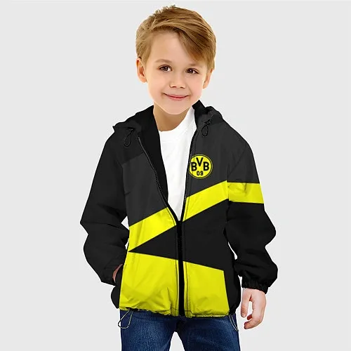 Детские куртки с капюшоном Боруссия Дортмунд
