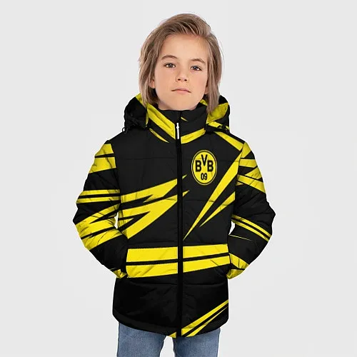 Детские куртки с капюшоном Боруссия Дортмунд