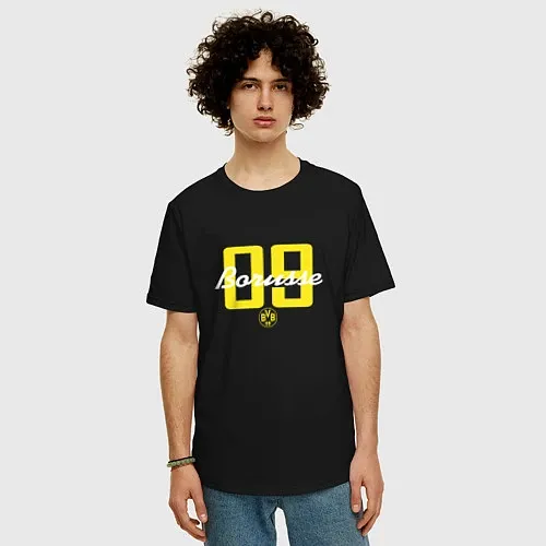 Мужские хлопковые футболки Боруссия Дортмунд