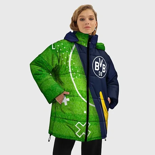 Женские куртки с капюшоном Боруссия Дортмунд