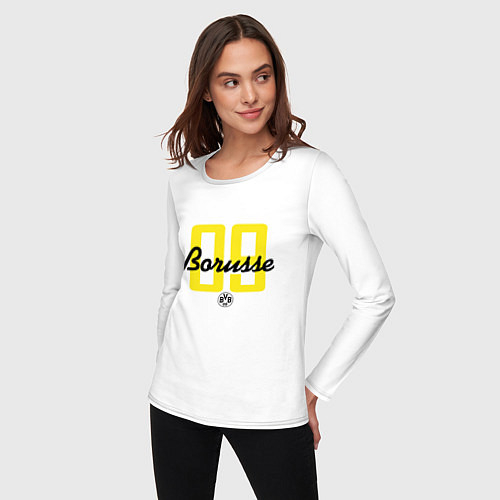 Женские футболки с рукавом Боруссия Дортмунд