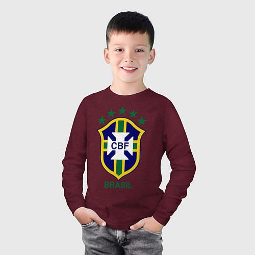 Детские футболки с рукавом Сборная Бразилии