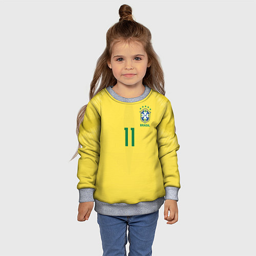 Детские свитшоты Сборная Бразилии