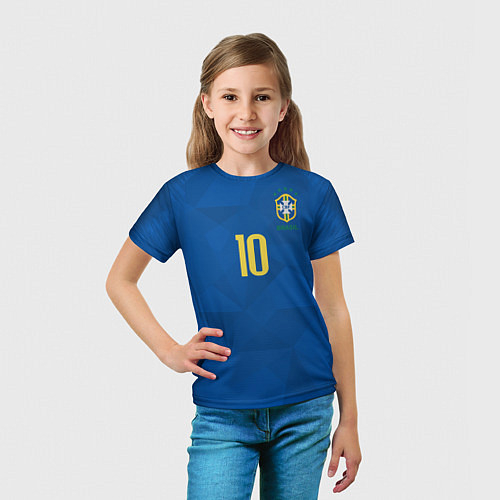 Детские 3D-футболки Сборная Бразилии
