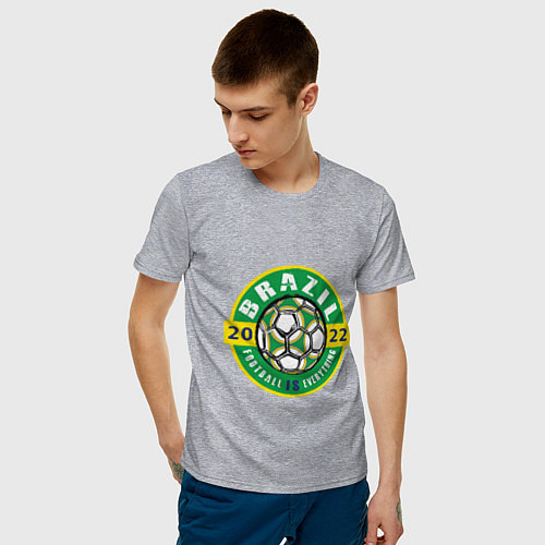Мужские хлопковые футболки Сборная Бразилии