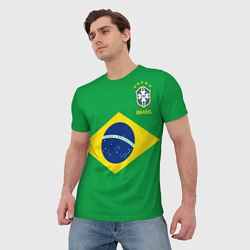 3D-футболки Сборная Бразилии
