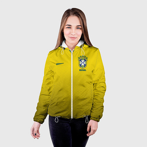 Женские куртки с капюшоном Сборная Бразилии